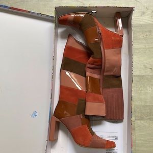 Jeffrey Campbell Light-speed color-block boot